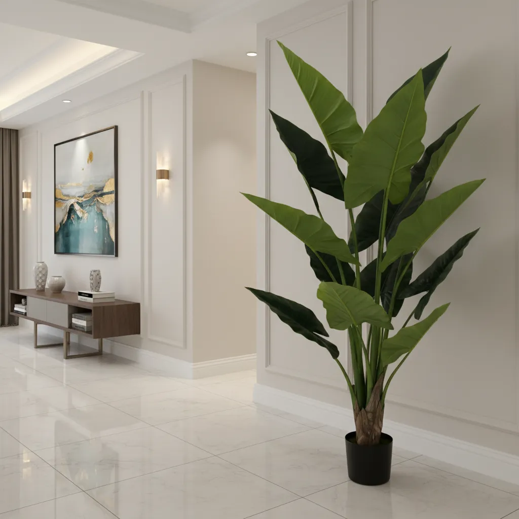 Alessandro Design Alocasia plantă artificială verde 170cm
