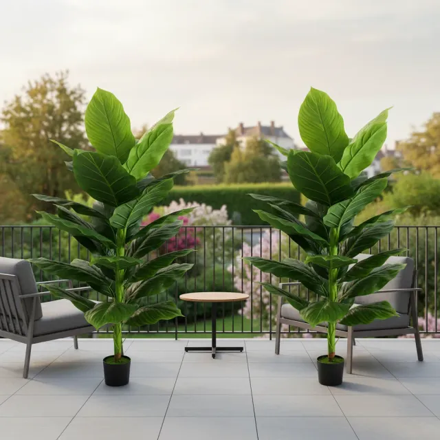 Alessandro Design Musa Banana Planta Artificiala Verde 150cm