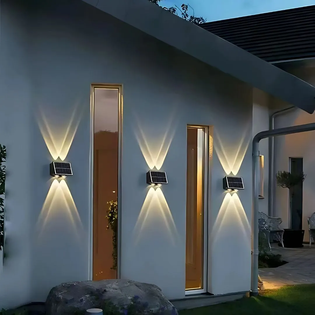 Alessandro Design Solaris aplica solara exterior 4 surse neagra