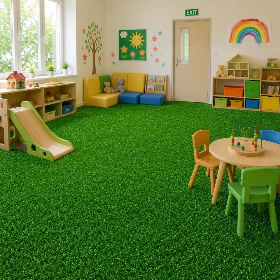 Alessandro Design iarba artificiala interior 2x25 m verde 2 cm
