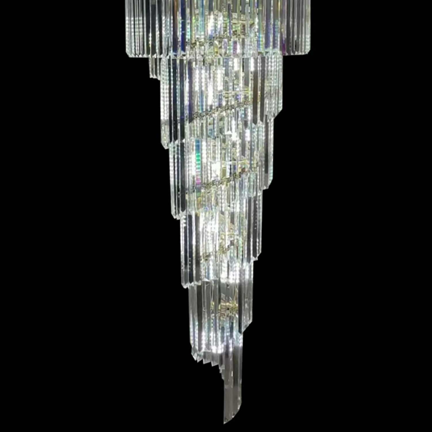 Alessandro Design CC8043 candelabru cristal auriu 60cm x 180cm