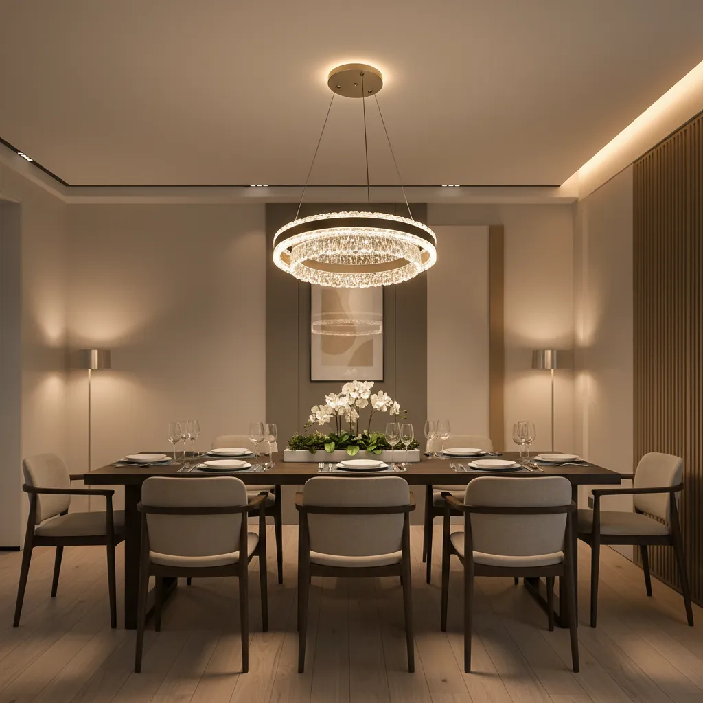 Alessandro Design Kosmo lustra LED 115W neagra patrata