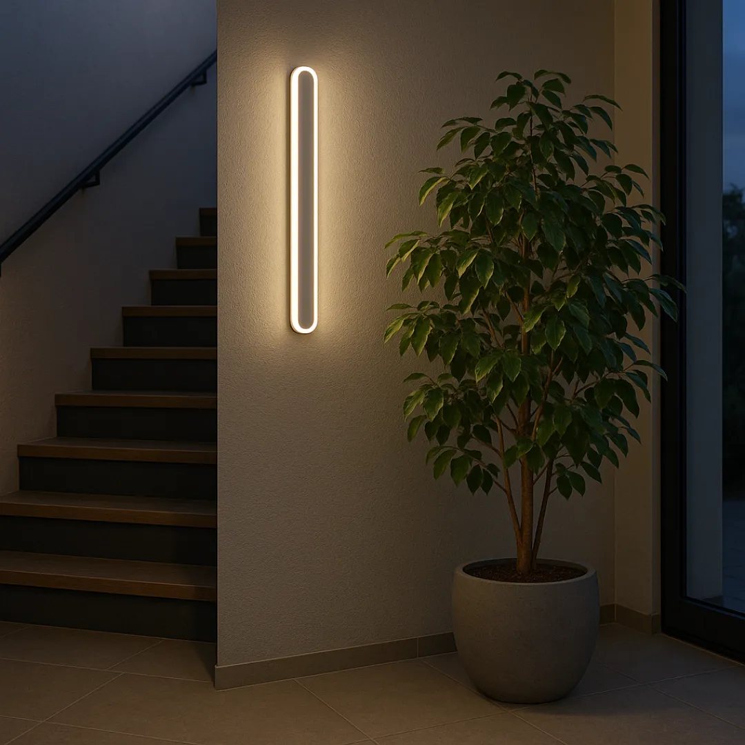 Alessandro Design Suha aplica exterior LED 50cm alba 6W