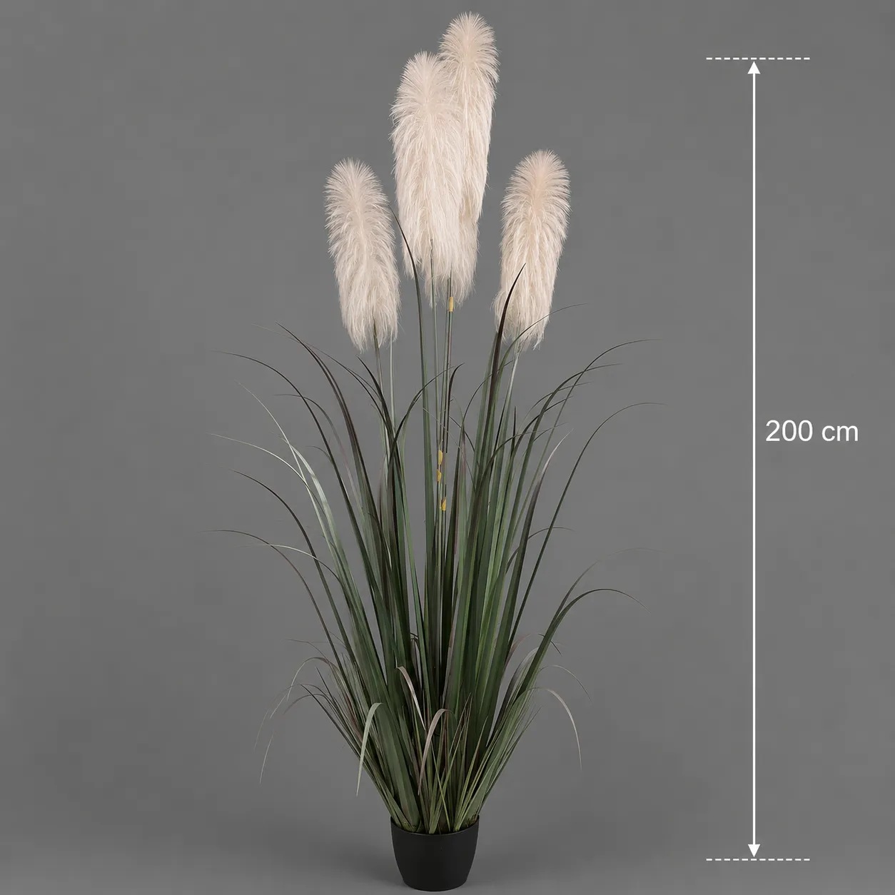 Alessandro Design iarba artificiala 200cm verde-gri 4 fire