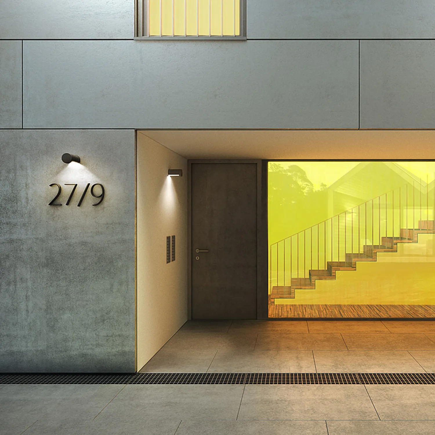 Rendl Light Studio Sonet aplica perete exterior IP54 antracit