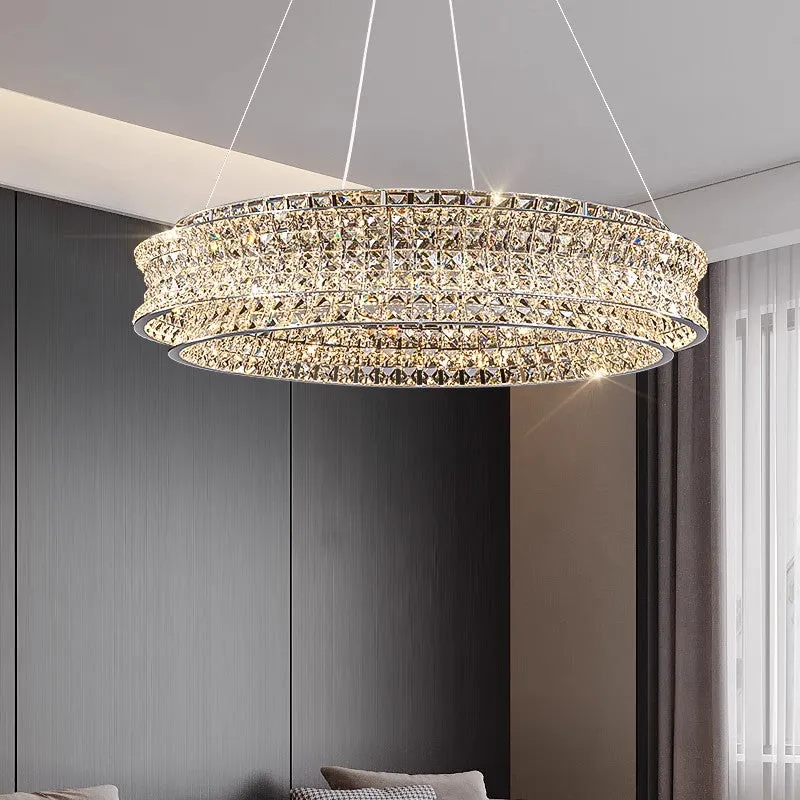 Alessandro Design LLC160/500CH lustra LED aurie 54W