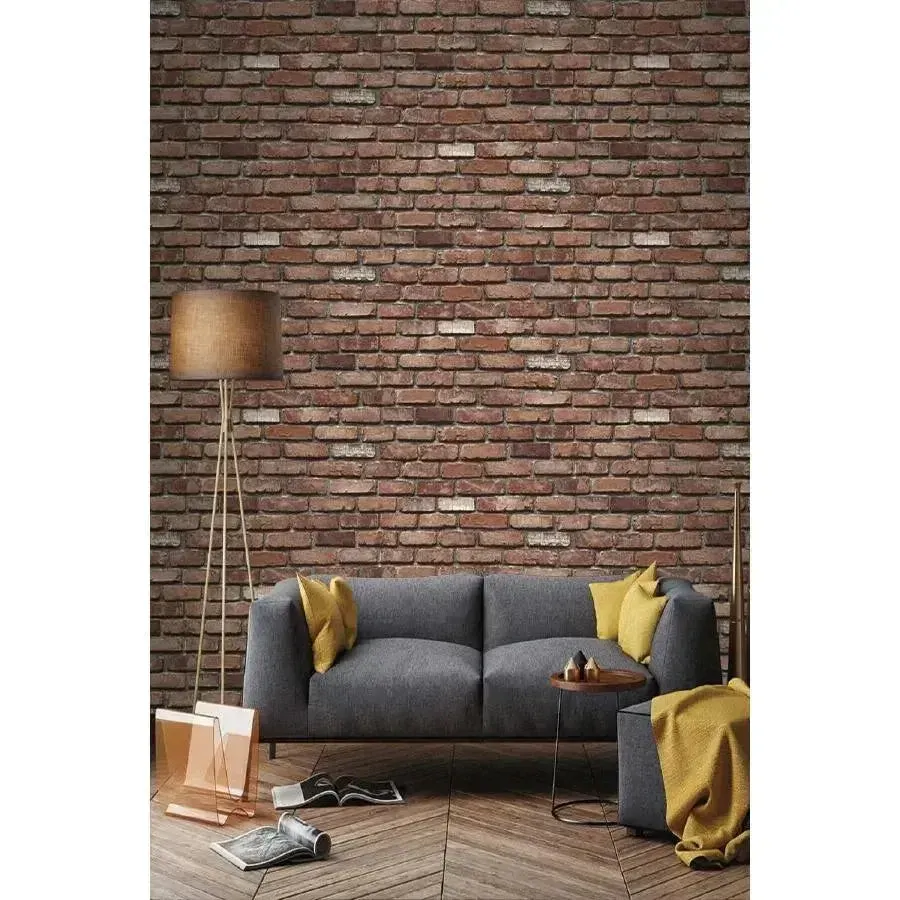 Alessandro Design tapet 3D autoadeziv caramida 10x 70x77cm