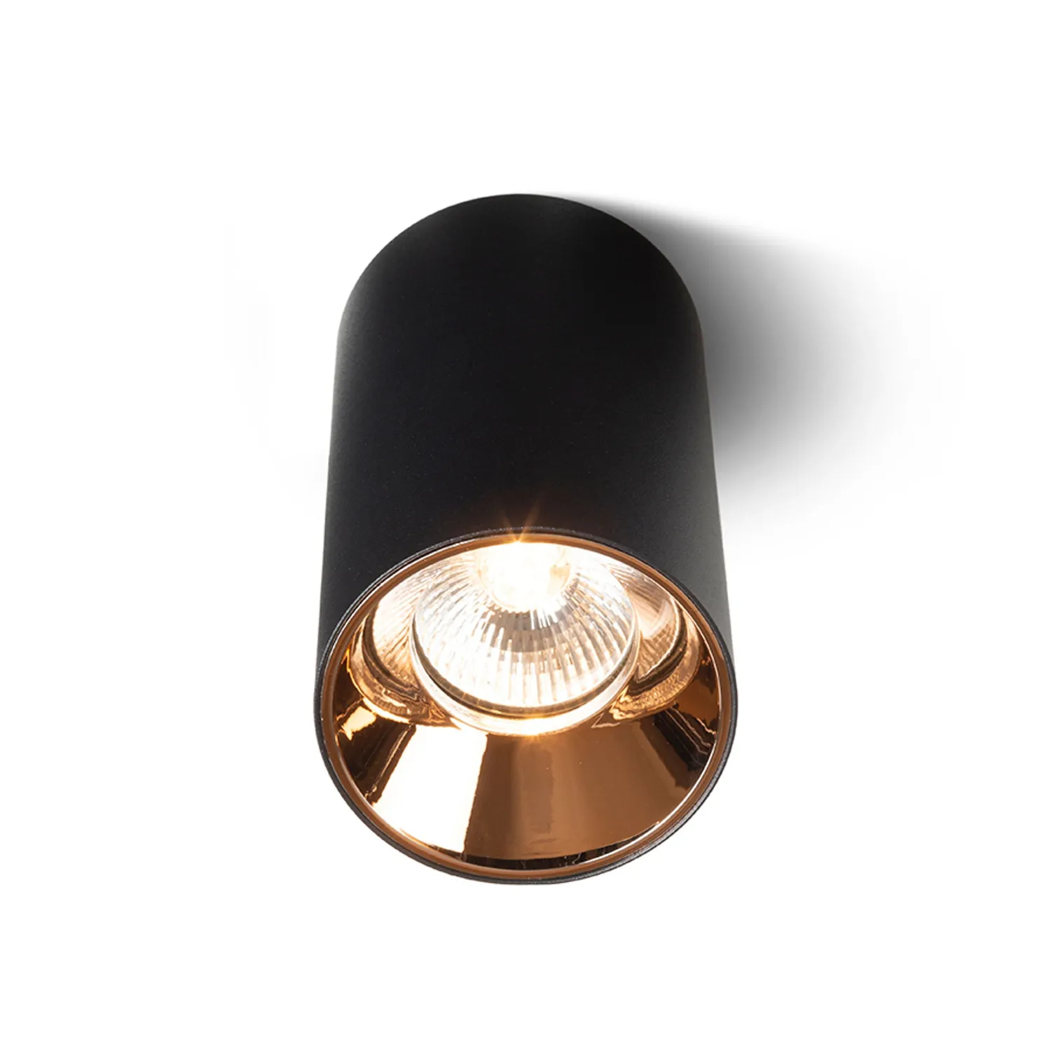 Rendl Light Studio Canto Spot Aplicat Negru Cilindric