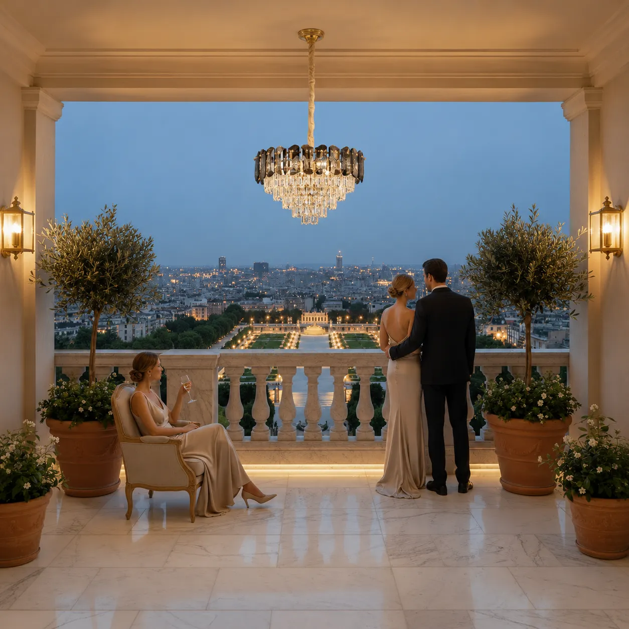 Alessandro Design Aurum Petito candelabru auriu 3xE14 30cm