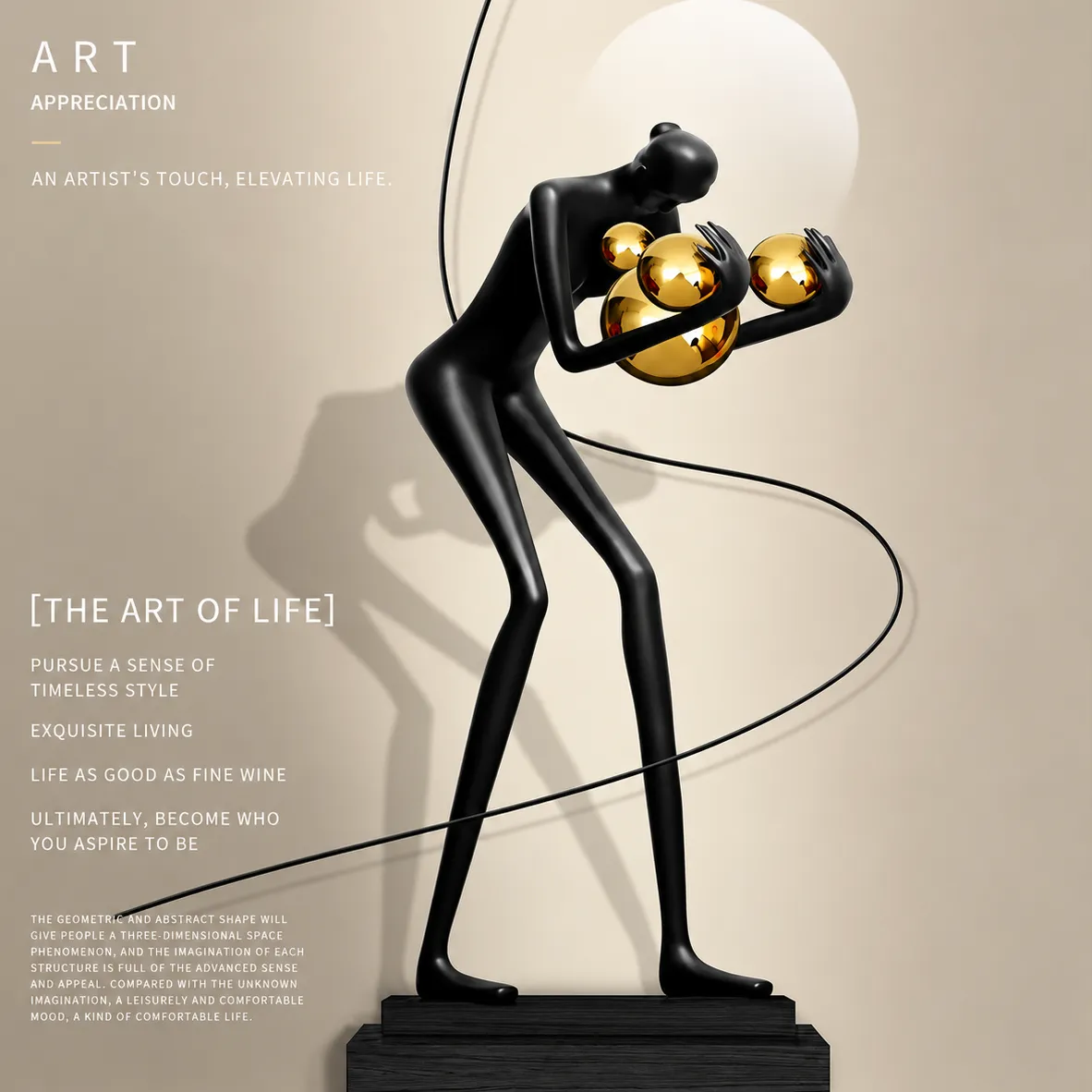 Alessandro Design Dance of Spheres tablou LED 60x120cm 24W