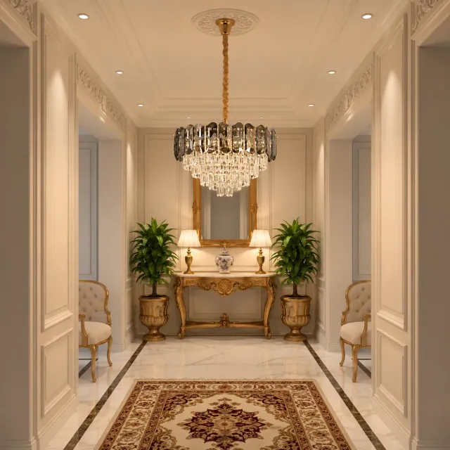 Alessandro Design Aurum Petito candelabru auriu 3xE14 30cm