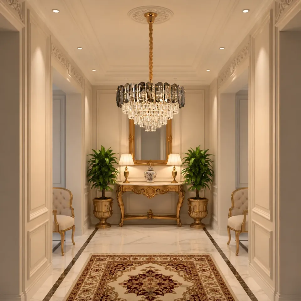 Alessandro Design Aurum Petito candelabru auriu 3xE14 30cm