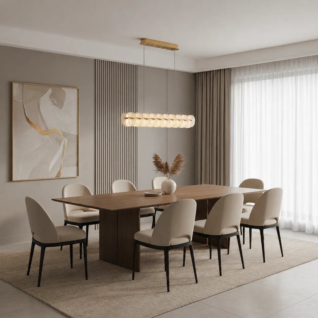 Alessandro Design Mayon Supremo candelabru cristal 180W auriu 100cm