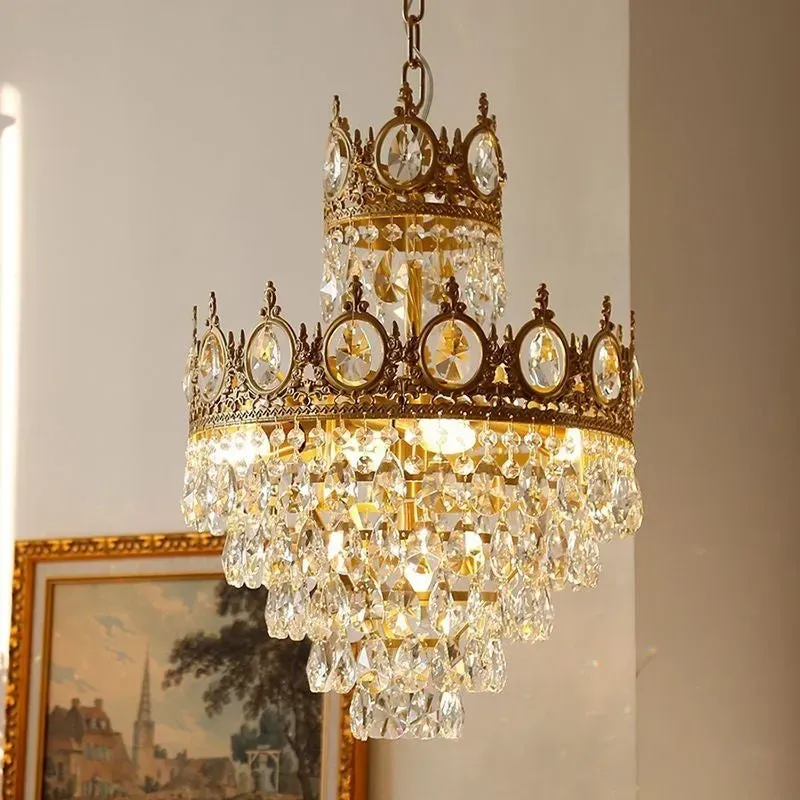 Alessandro Design Regalite Petito candelabru cristal auriu 45 cm