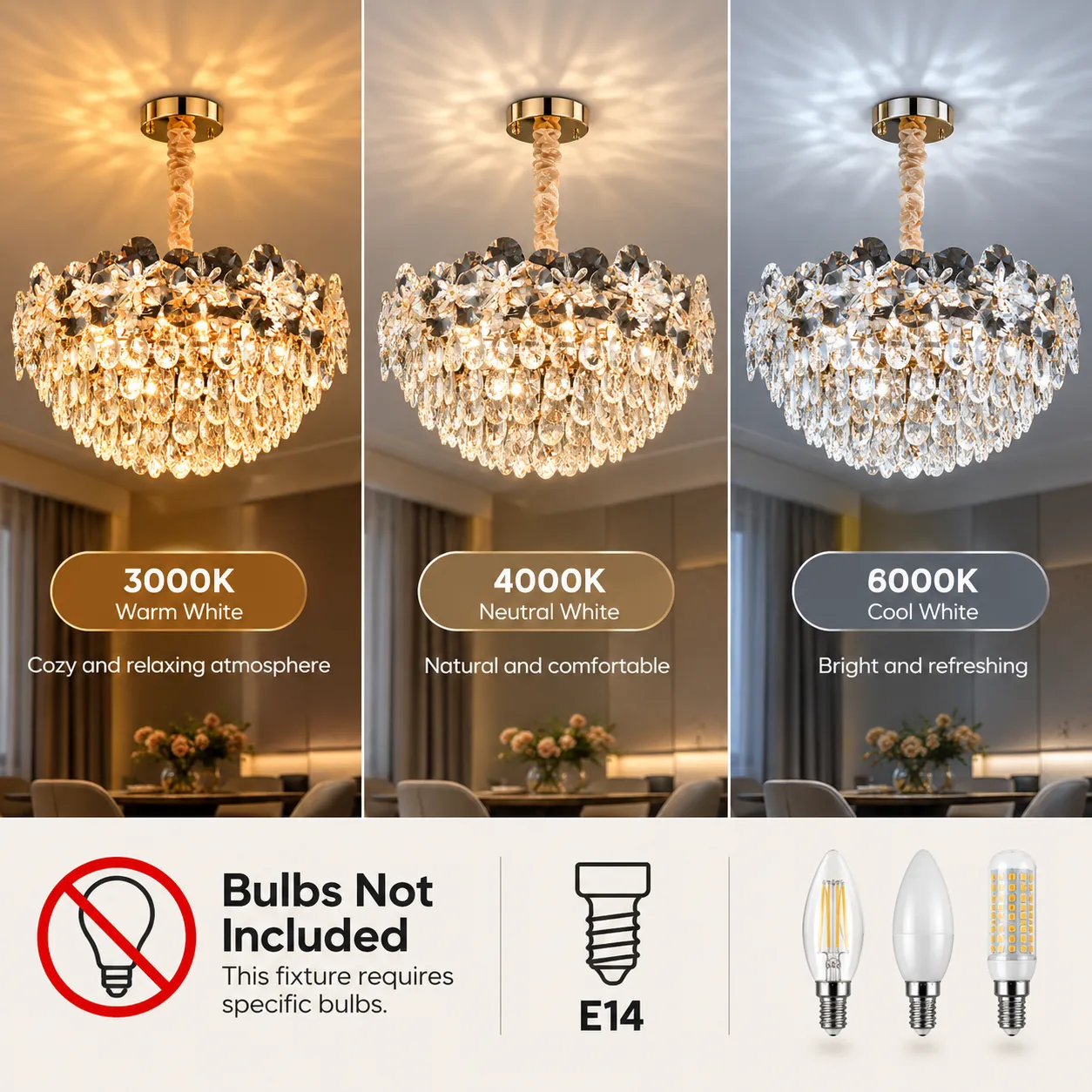 Alessandro Design Jardin Regalis 24xE14 candelabru cristal auriu