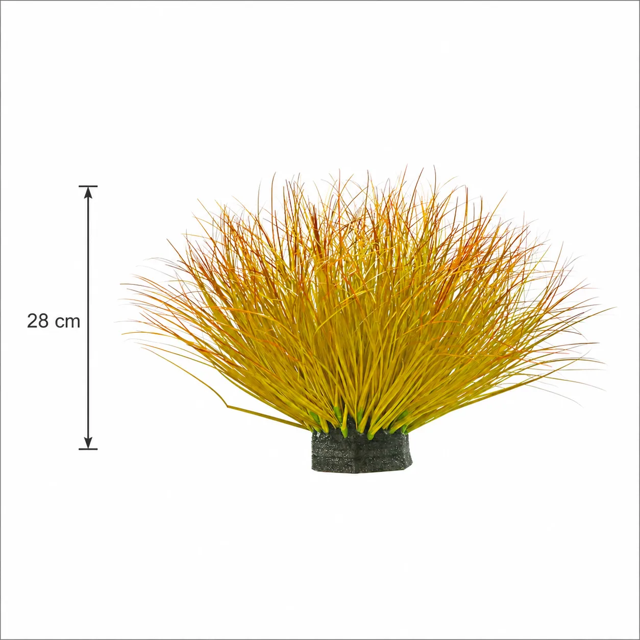 Alessandro Design iarba artificiala Onion 28cm galben-portocaliu