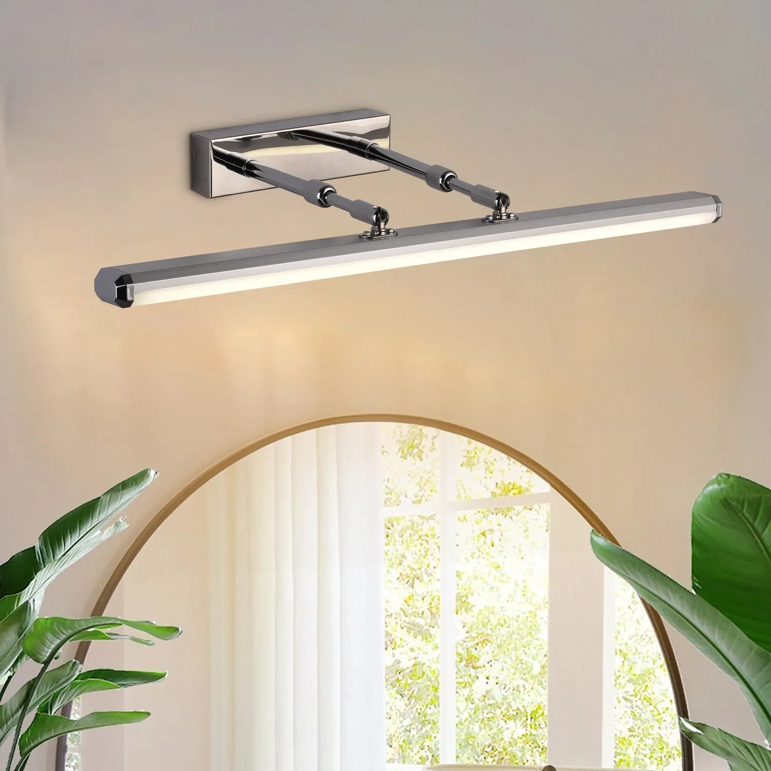 Alessandro Design BALATON aplică liniară crom 10W 3 culori