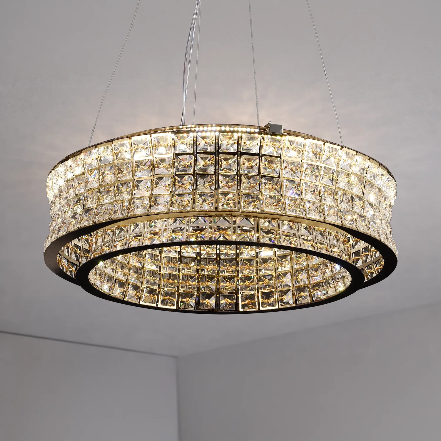 Alessandro Design LLC160/500GD lustra LED aurie 54W dimabila