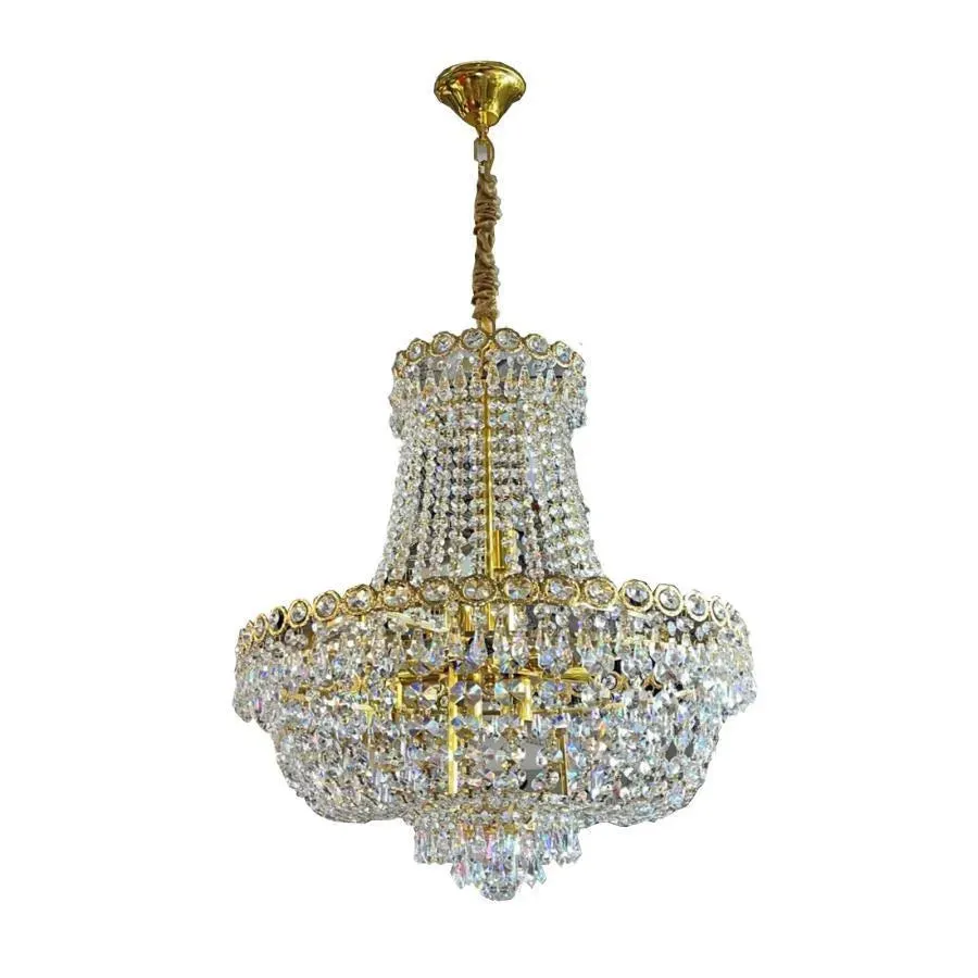 Alessandro Design Kassian candelabru cristal 11xE14 auriu