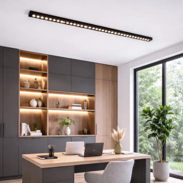 Alessandro Design proiector LED liniar 35W 4000K cu grilă