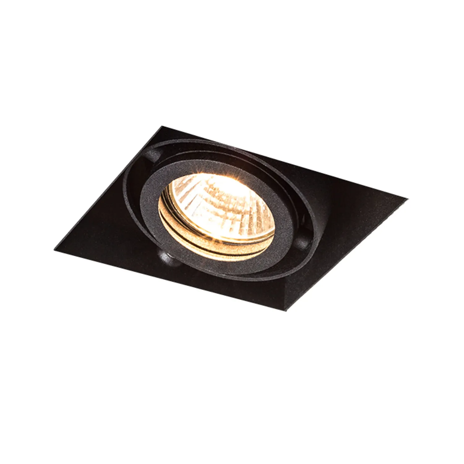 Rendl Electra I GU10 spot incastrat negru orientabil
