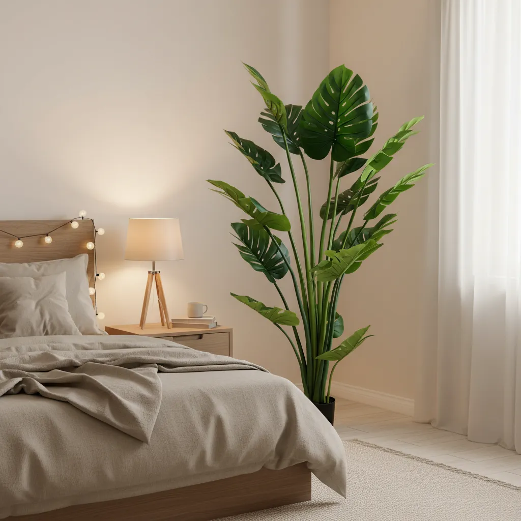 Planta artificiala Alessandro Design Monstera 180cm verde