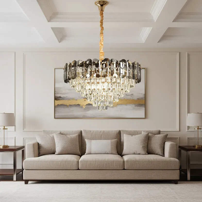 Alessandro Design AURUM Magno 12xE14 candelabru auriu 60cm