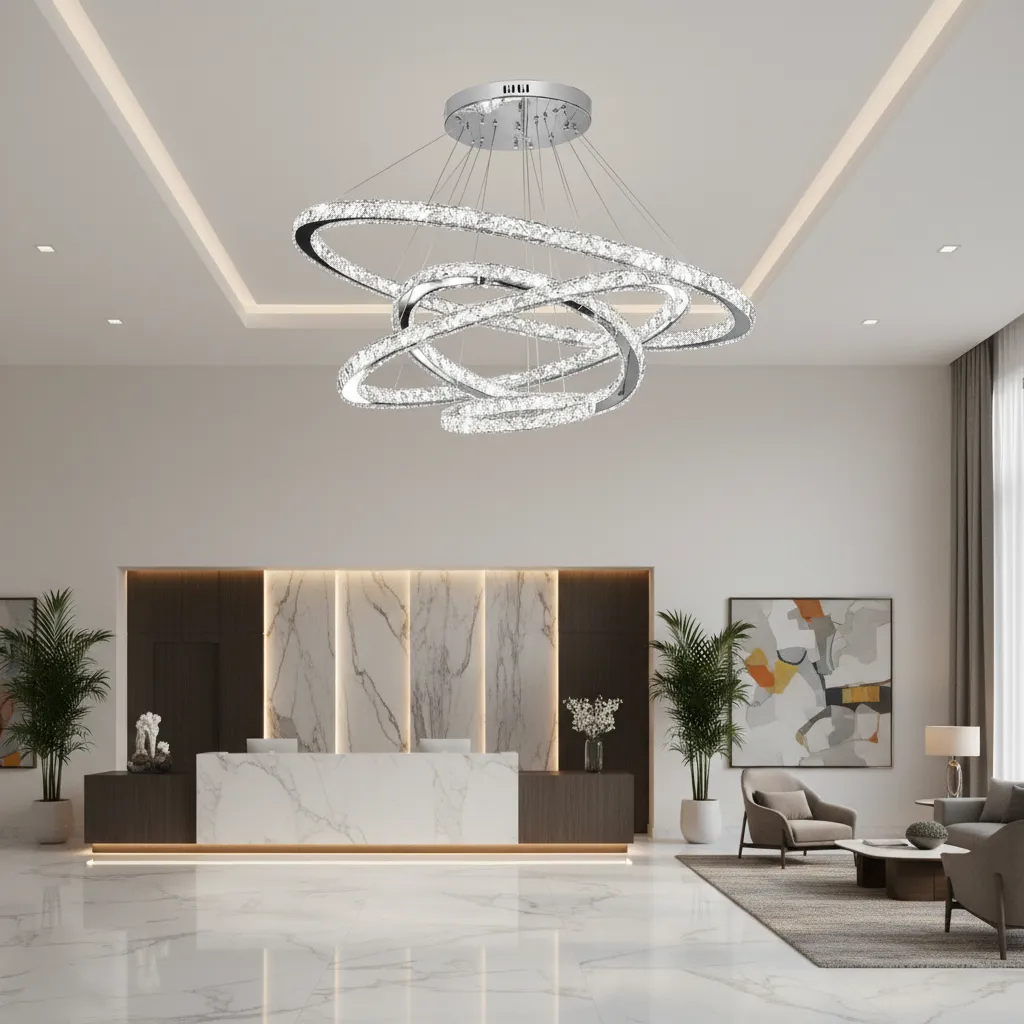 Alessandro Design PRISM Luminis candelabru LED 210W 4 cercuri