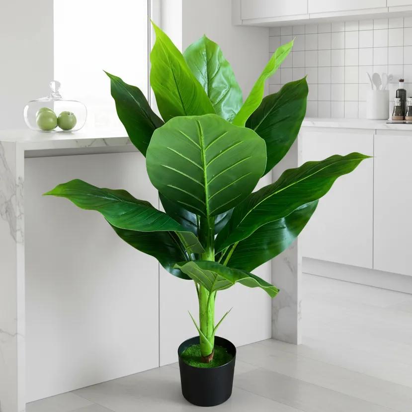 Alessandro Design Musa planta artificiala 100cm verde