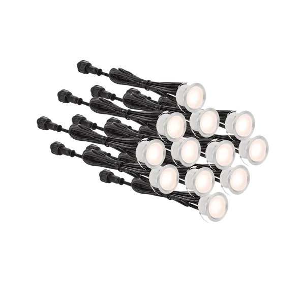 Aurora M-Lite 7.2W 144lm 4000K spoturi LED inox 12 buc IP67