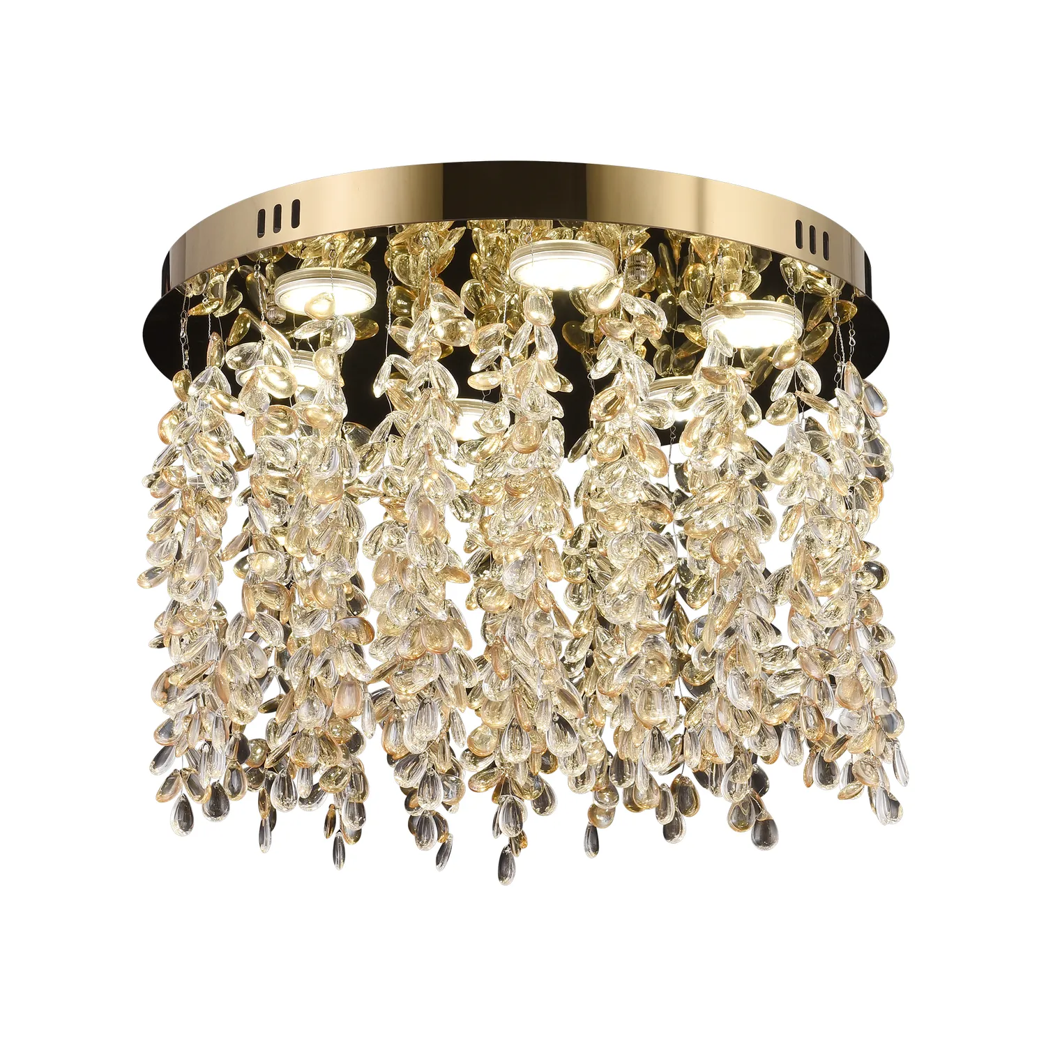 Alessandro Design LLC213/400GD candelabru cristal LED 22W auriu