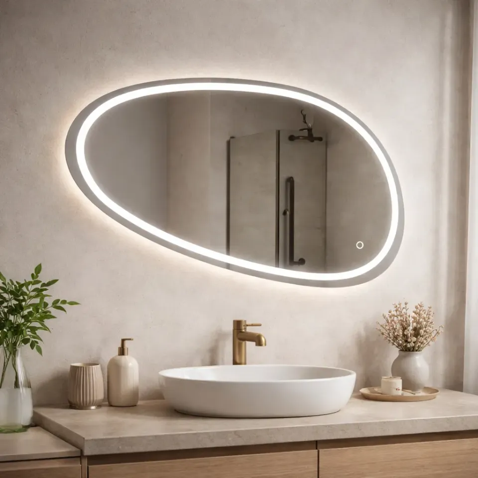 Alessandro Design Marcello Disegno oglinda LED 80x45 touch dimabila