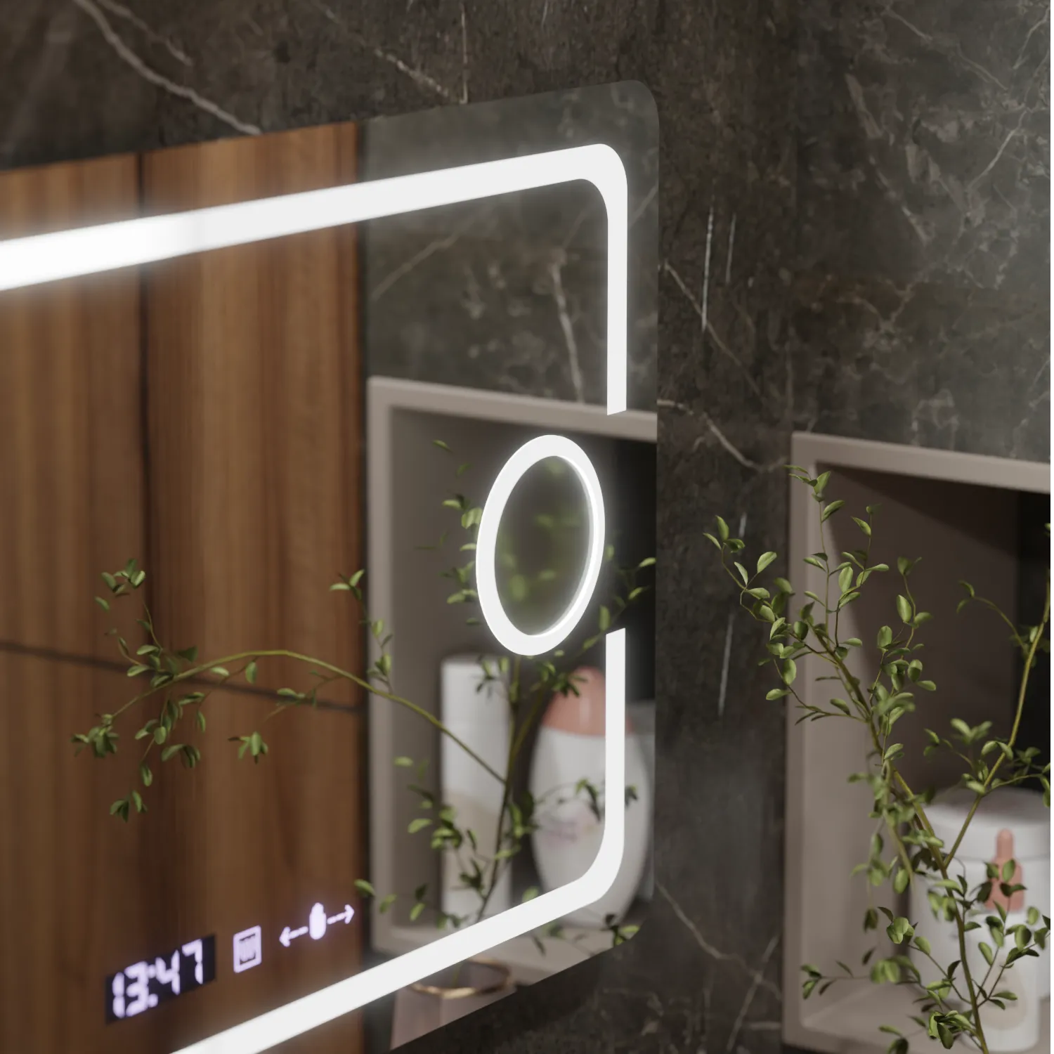 Alessandro Design Eclat MotionGlow oglinda LED 120x80cm