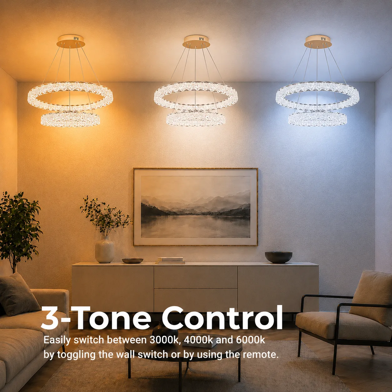 Alessandro Design SHELP candelabru LED auriu 60cm cu telecomanda