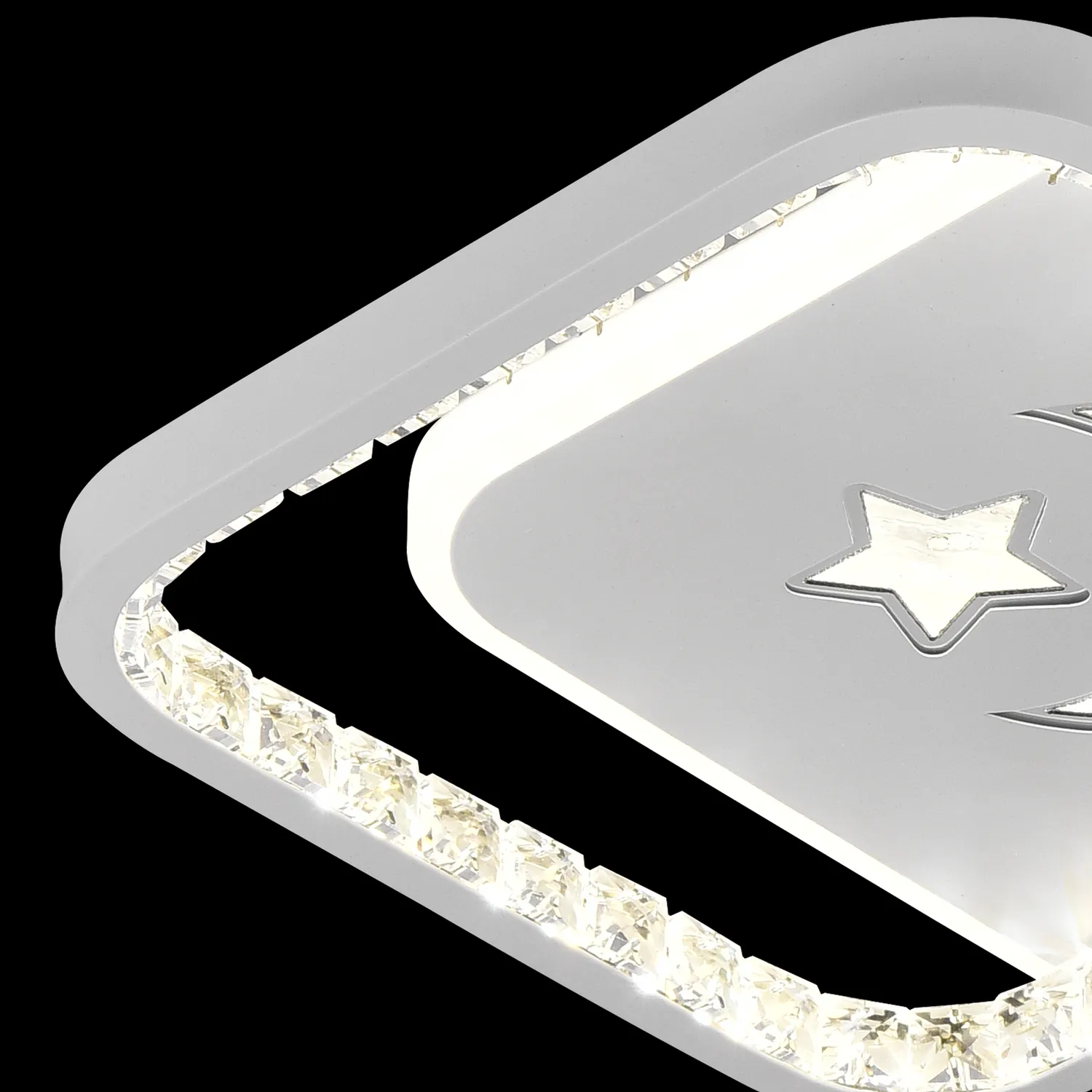 Alessandro Design Peru 38W lustra LED alba 2 patrate