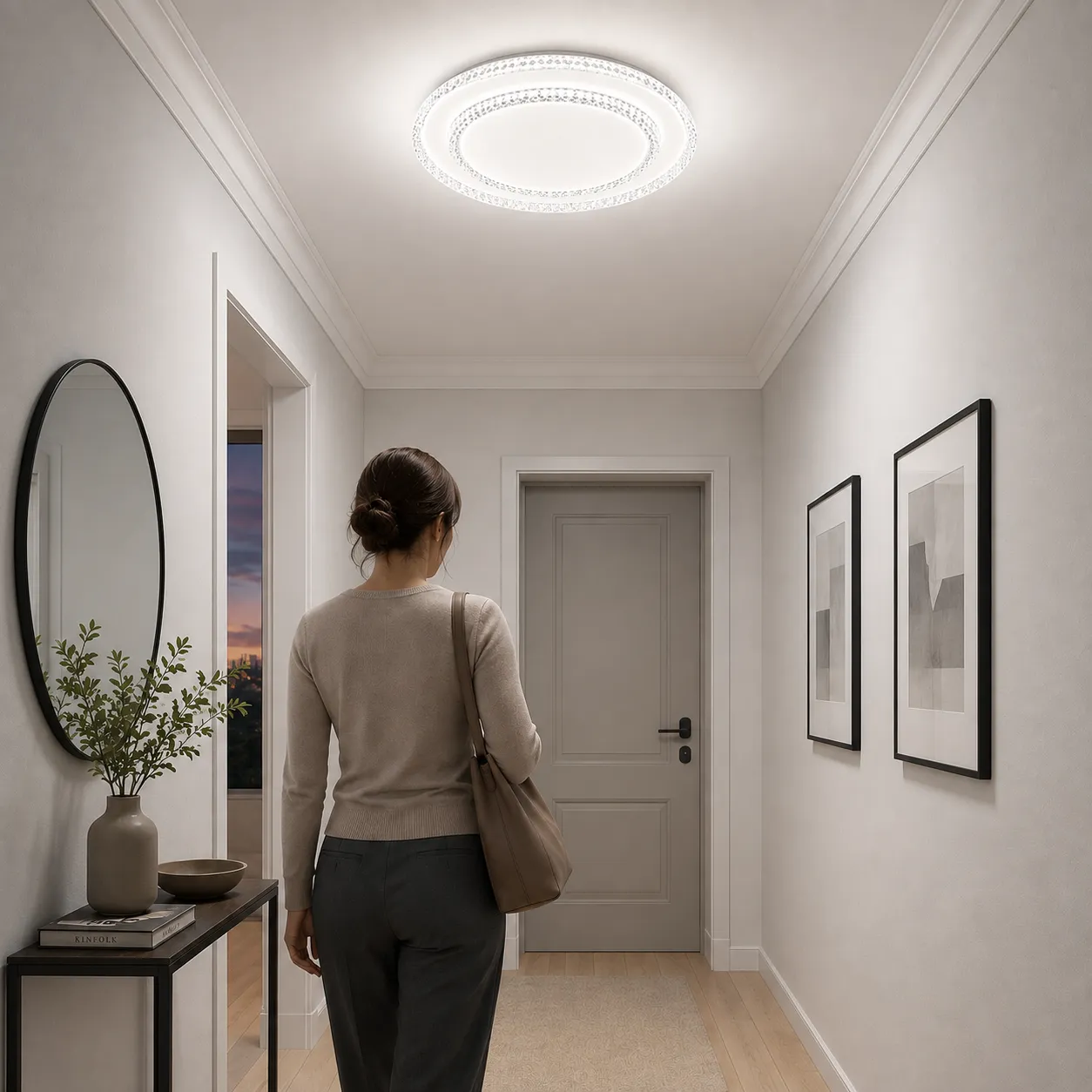 Alessandro Design Qikiqtaaluk Petito plafoniera LED alba 20W