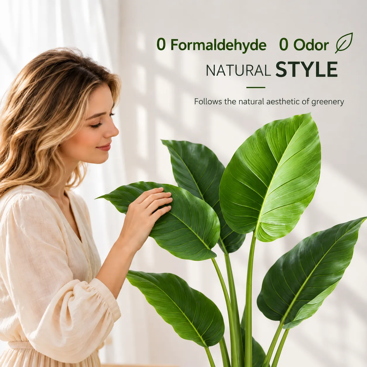 Alessandro Design Epipremnum Aureum 130 cm planta artificiala verde