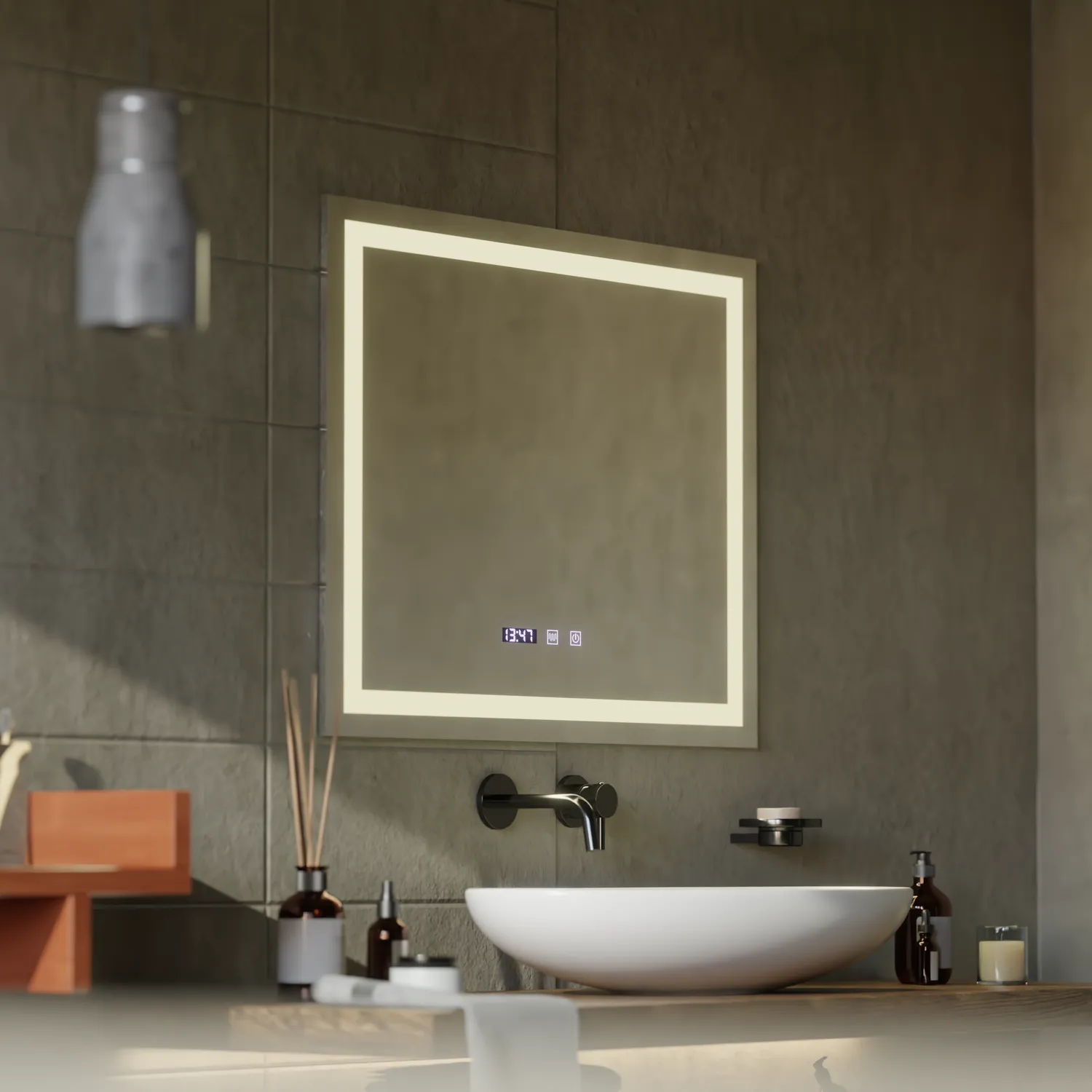 Alessandro Design Modena 80x60 oglinda LED baie