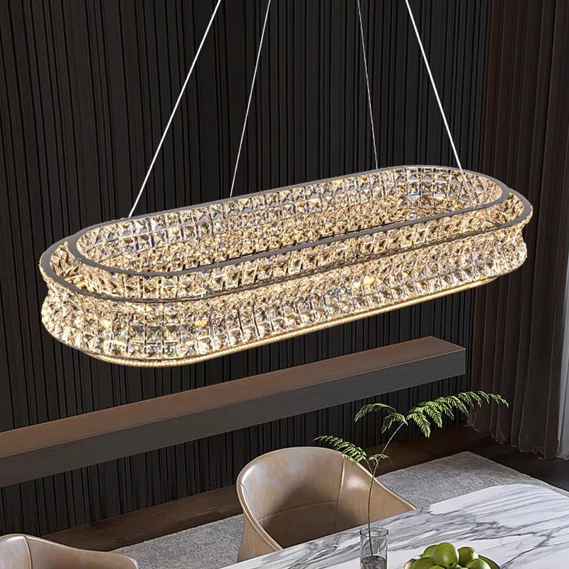 Alessandro Design LLC160/750X350CH lustra LED 71W aurie dimabila