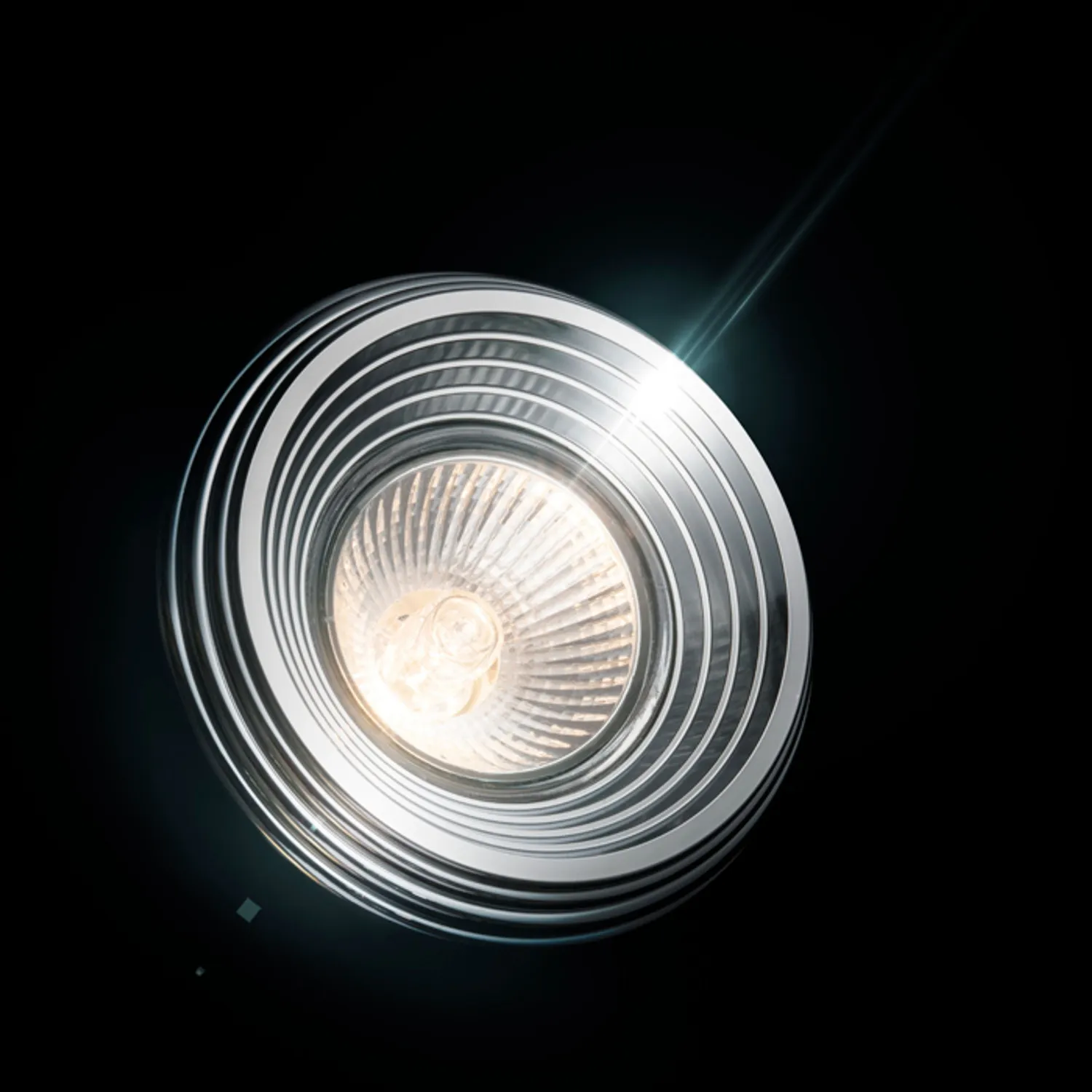 Rendl Light Studio Zik spot incastrat crom GU10