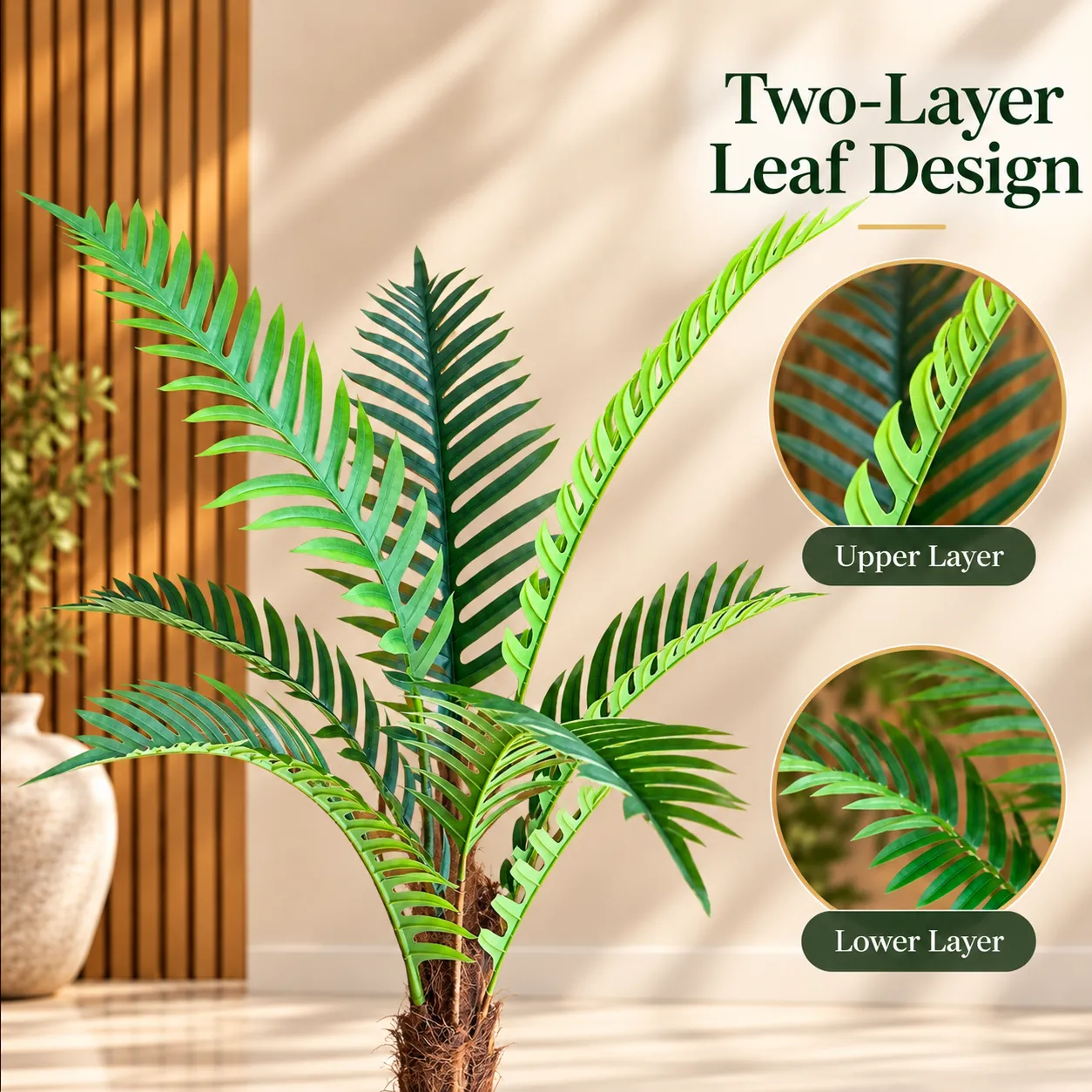 Alessandro Design Royal Palm planta artificiala 160 cm verde