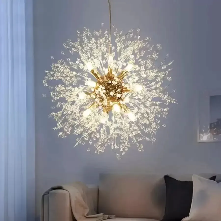Alessandro Design Schonbrunn lustra cristal 6xG9 aurie 40cm