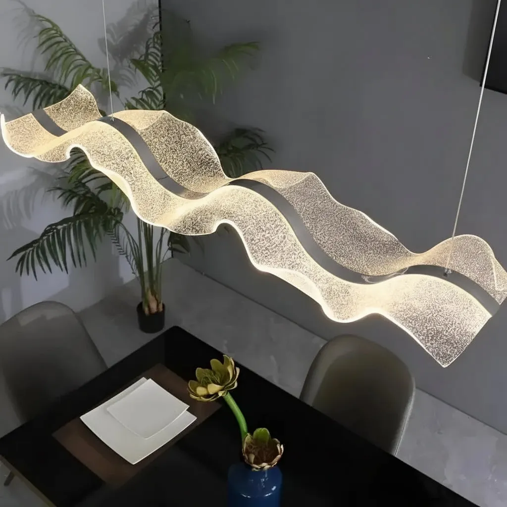Alessandro Design AMI lustra LED suspendata 78W alba liniara
