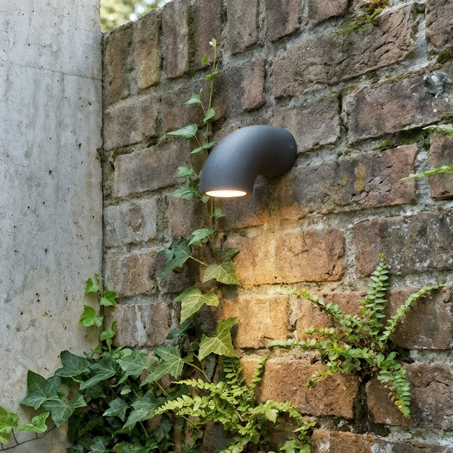 Rendl Piper aplică exterior LED antracit în jos