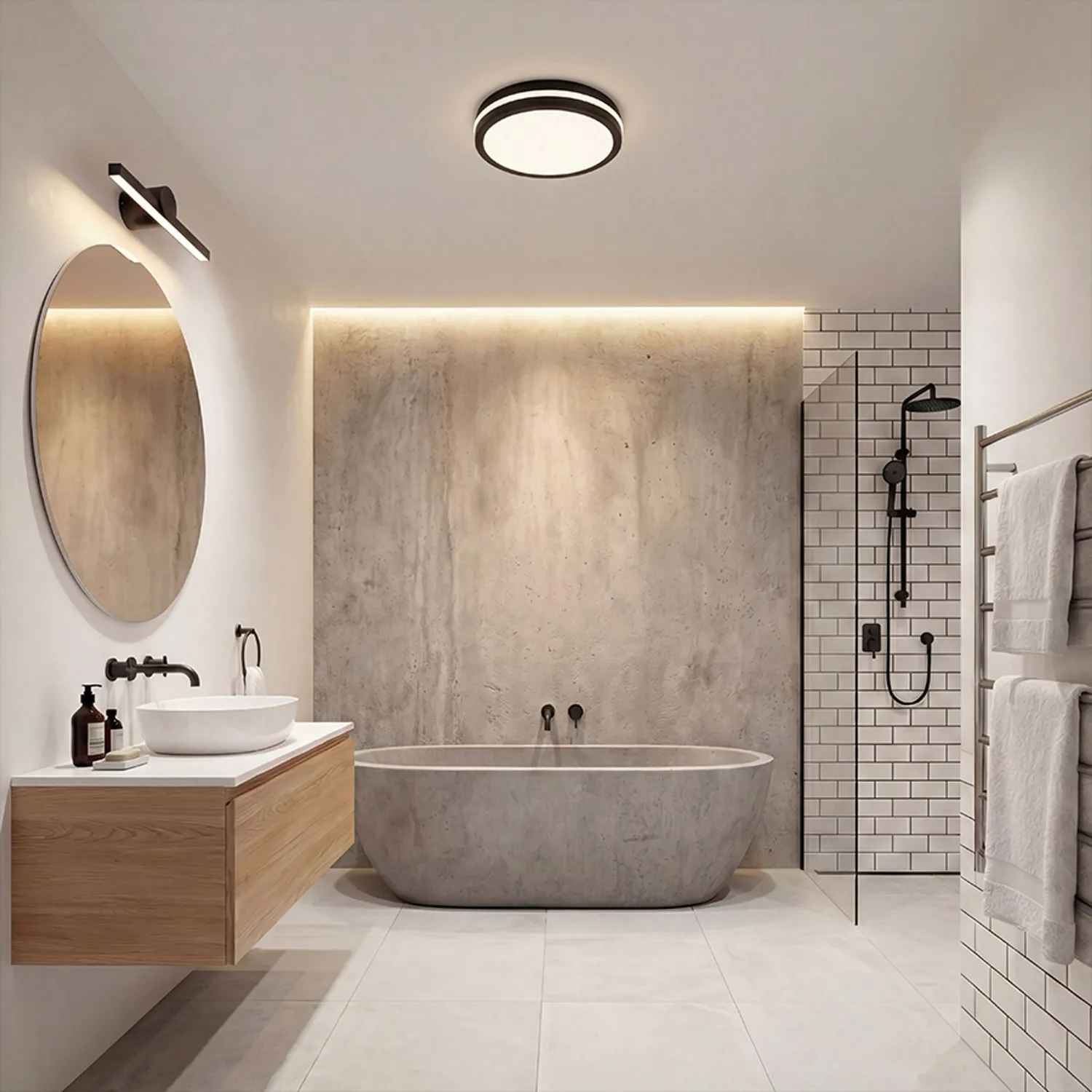 Rendl Light Studio SONO 40 lampă exterior neagră LED