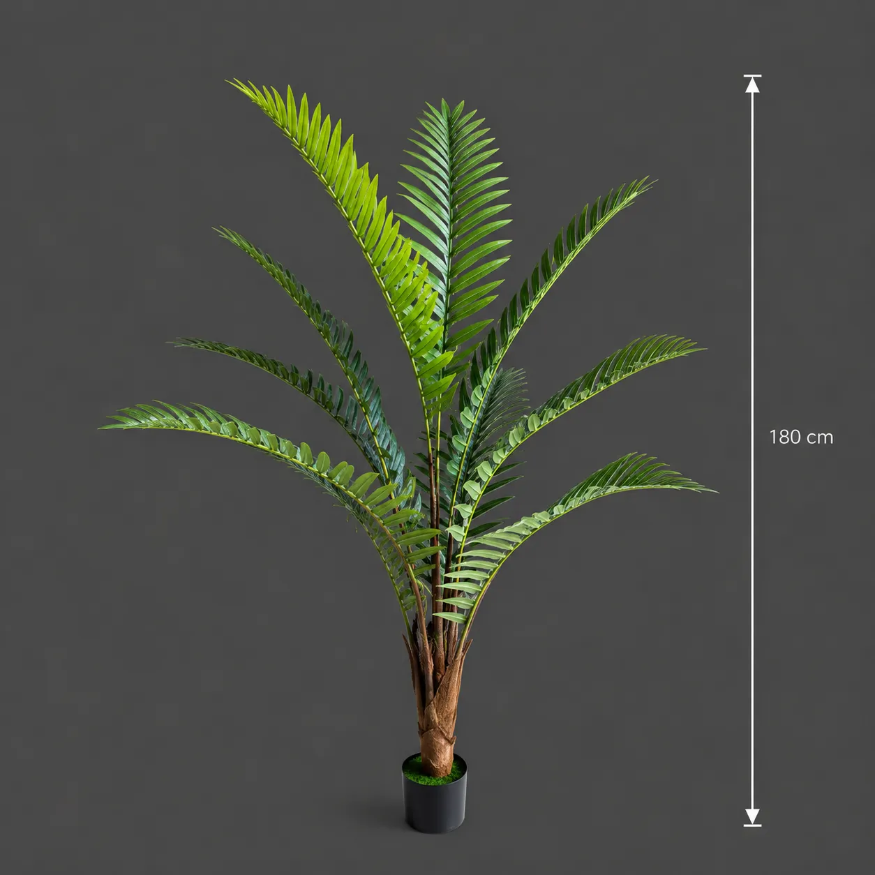 Alessandro Design palmier artificial Royal 180cm verde cu ghiveci