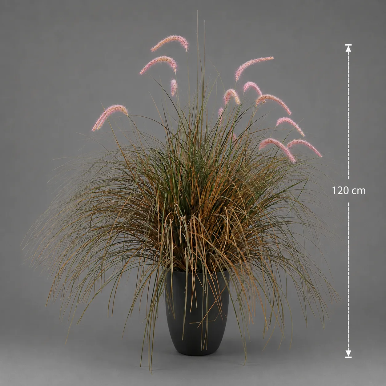 Alessandro Design Foxtail planta artificiala 120cm verde-roz