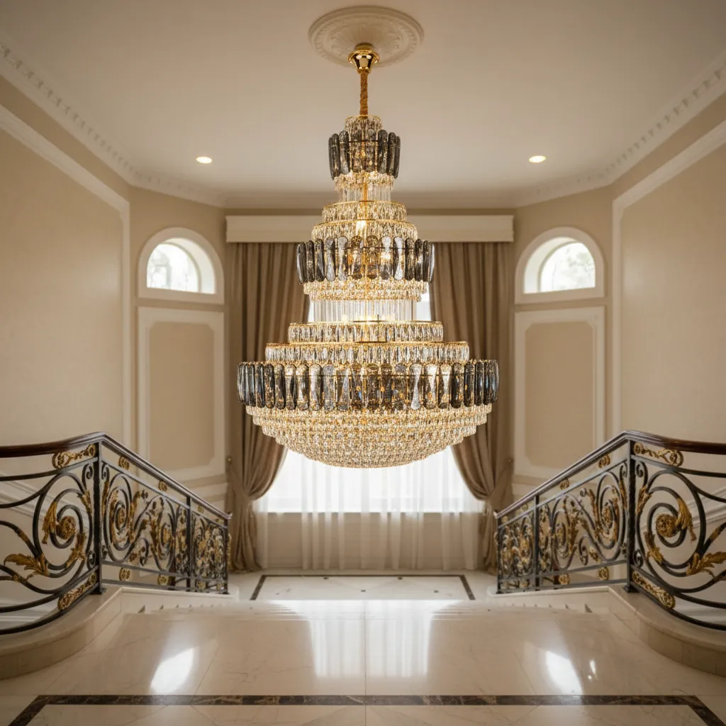 Alessandro Design TOUR Supremo candelabru cristal 63xE14 D120cm