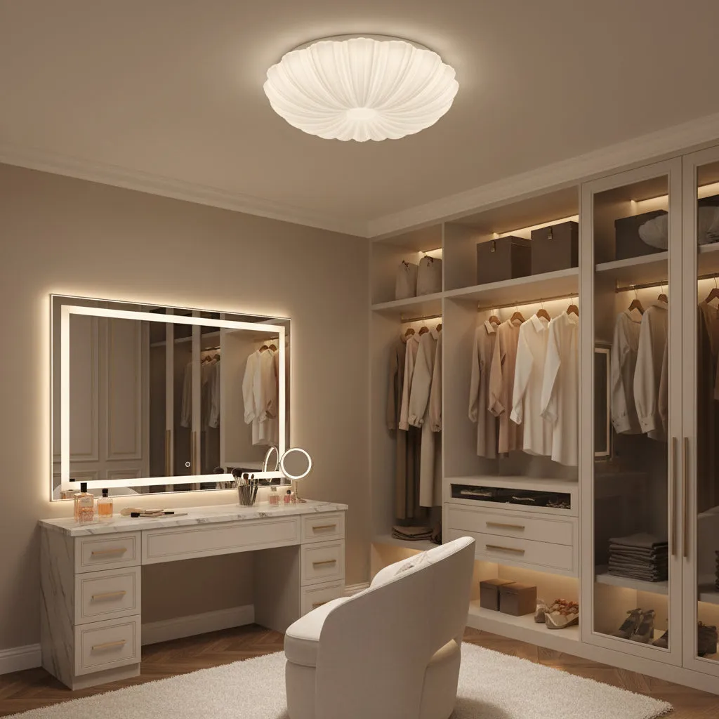 Alessandro Design Margareta plafoniera LED 23cm 22W alba