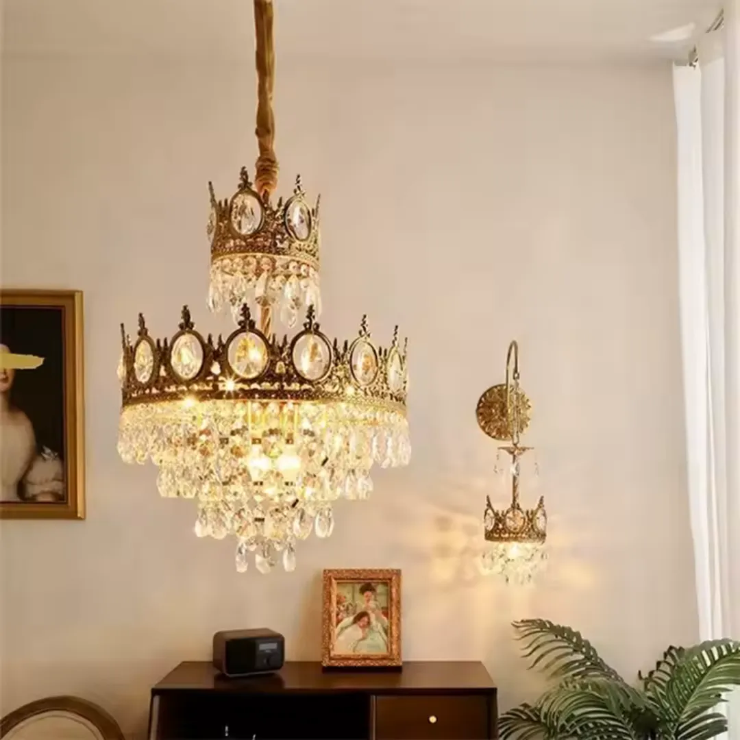 Alessandro Design Regalite Petito candelabru cristal auriu 45 cm